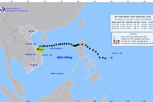 Bão số 6 suy yếu thành áp thấp nhiệt đới, dự báo Biển Đông lại đón bão mới