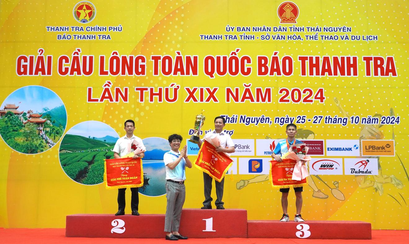 Bế mạc Giải cầu lông Toàn quốc Báo Thanh Tra lần thứ XIX