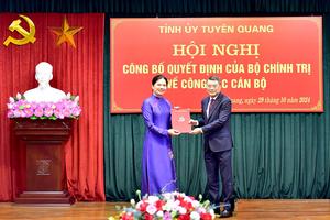 Tuyên Quang có nữ Bí thư Tỉnh ủy