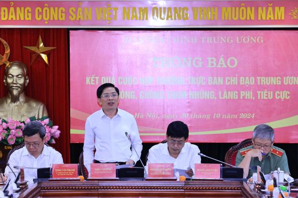 Nhiều con số về xử lý cán bộ, thu hồi tài sản, bắt người bỏ trốn liên quan tham nhũng