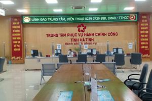 Hà Tĩnh chuyển đổi Hệ thống thông tin giải quyết thủ tục hành chính