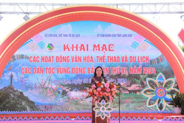 Lạng Sơn: Khai mạc Ngày hội văn hóa, thể thao và du lịch các dân tộc vùng Đông Bắc lần thứ XI