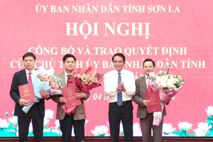 Sơn La điều động, bổ nhiệm nhiều cán bộ cấp tỉnh