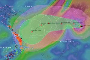 Chủ động ứng phó với diễn biến của bão YINXING