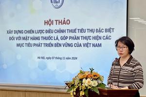 Xây dựng chiến lược điều chỉnh thuế tiêu thụ đặc biệt đối với mặt hàng thuốc lá