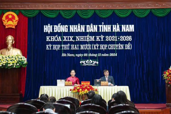 Hà Nam: HĐND tỉnh quyết định một số nhiệm vụ quan trọng