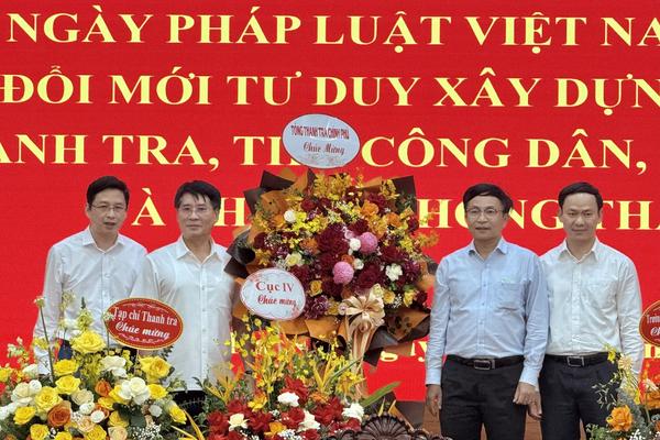 Thanh tra Chính phủ gặp mặt kỷ niệm Ngày Pháp luật Việt Nam