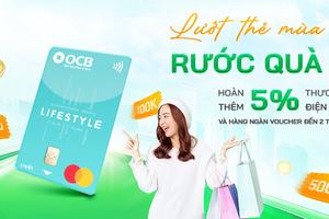 Tận hưởng ưu đãi mùa lễ hội cùng thẻ OCB