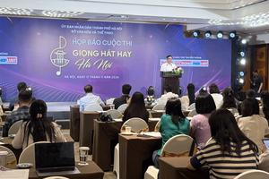 Hơn 450 thí sinh tham gia cuộc thi “Giọng hát hay Hà Nội năm 2024” 