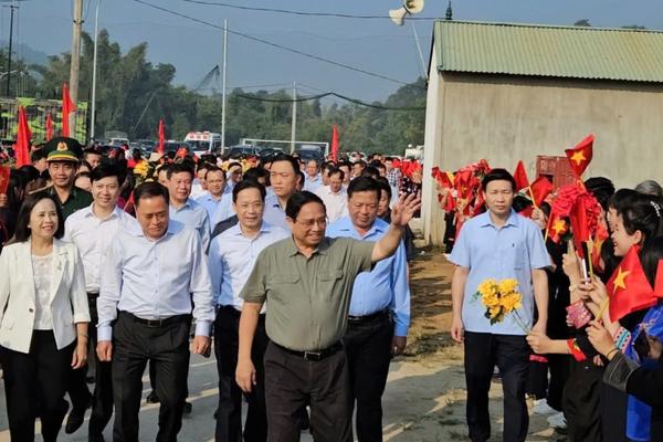 Thủ tướng Phạm Minh Chính dự Ngày hội Đại đoàn kết toàn dân tộc tại Lạng Sơn