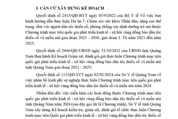 Quảng Nam: Kiểm tra tổ chức thực hiện Chương trình mục tiêu Quốc gia phát triển kinh tế - xã hội vùng đồng bào dân tộc thiểu số và miền núi