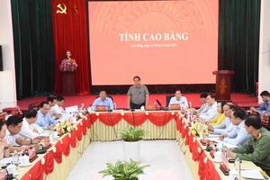 Thủ tướng Chính phủ làm việc với 2 tỉnh Lạng Sơn và Cao Bằng về tình hình triển khai 2 dự án đường cao tốc