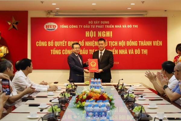 Ông Đậu Minh Thanh giữ chức Chủ tịch Hội đồng thành viên Tổng Công ty HUD