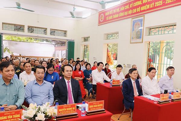 Ninh Bình: Bí thư Tỉnh ủy dự Ngày hội Đại đoàn kết toàn dân tộc tại Nho Quan