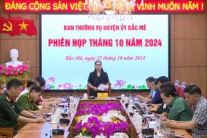 Bắc Mê, Hà Giang: Đẩy mạnh xây dựng đội ngũ cán bộ, đảng viên với phẩm chất đạo đức, bản lĩnh chính trị vững vàng