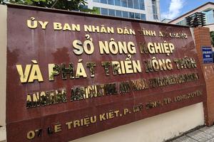 Sở NN&PTNT An Giang: Thực hiện nghiêm quy định về tiếp công dân