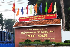 Phát hiện nhiều gói thầu tại Cơ sở cai nghiện ma túy Phú Văn đăng tải chưa đúng quy định