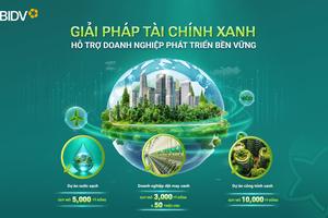 Doanh nghiệp có thêm hơn 19.000 tỷ đồng tín dụng xanh