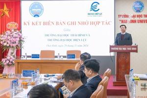 Trường Đại học Điện lực và Trường Đại học Thái Bình ký kết hợp tác