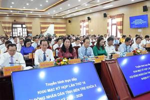 HĐND tỉnh Bến Tre khai mạc Kỳ họp thứ 16