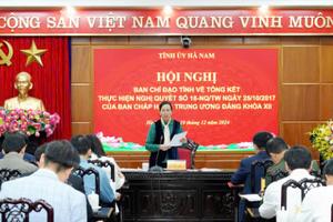 Hà Nam: Tinh gọn bộ máy, tinh giản con người nhưng hoạt động hiệu quả hơn