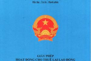 Nghệ An: Xử phạt 90 triệu đồng vì hành vi giả mạo giấy phép hoạt động cho thuê lại lao động