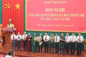 Hậu Giang: Ông Đồng Văn Thanh được chuẩn y giữ chức Bí thư Tỉnh ủy