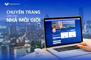 Môi giới có thể chat trực tiếp với khách hàng trên nền tảng meeyland.com