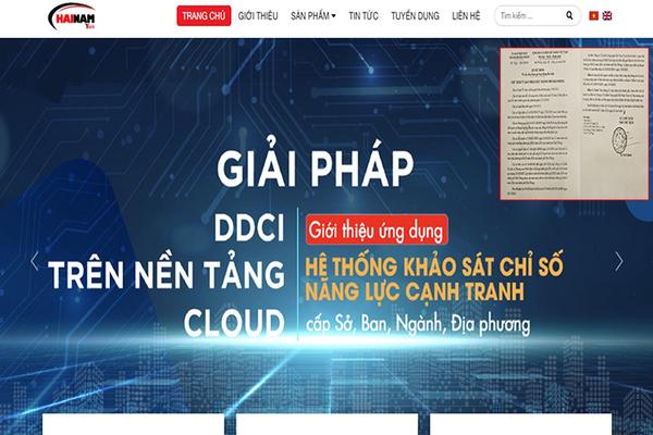 Lộ chiêu trò gian lận khiến Công ty Hải Nam Tech bị cấm thầu