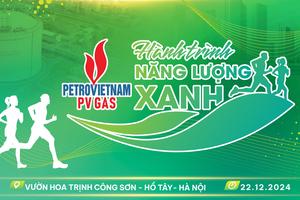 PV GAS khởi động giải chạy Marathon: "PV GAS - Hành trình năng lượng xanh"