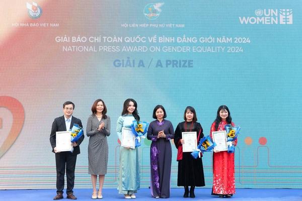 24 tác phẩm đạt giải Báo chí toàn quốc về Bình đẳng giới năm 2024