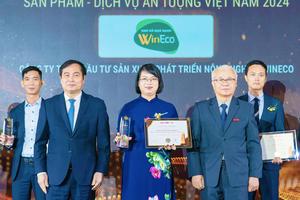 Rau củ quả Wineco trong top 10 sản phẩm, dịch vụ ấn tượng năm 2024