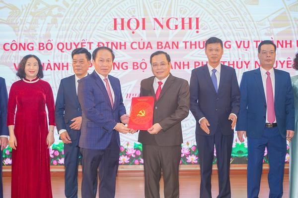 Hải Phòng: Công bố Quyết định thành lập Đảng bộ thành phố Thủy Nguyên