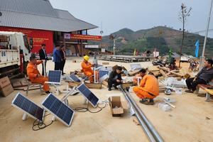 Điện lực Bảo Yên, Công ty Điện lực Lào Cai thắp sáng niềm tin khu tái định cư Làng Nủ