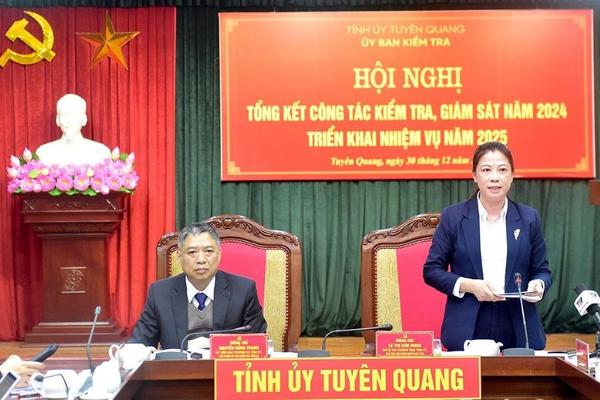 Tuyên Quang: Kỷ luật 153 đảng viên trong năm 2024