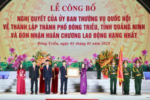 Quảng Ninh: Công bố Nghị quyết về thành lập TP Đông Triều