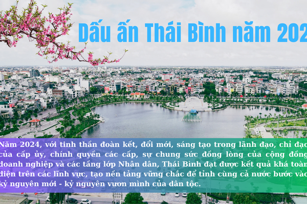 Dấu ấn Thái Bình năm 2024