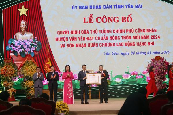 Văn Yên, Yên Bái: Thành tựu nổi bật trong hành trình xây dựng nông thôn mới