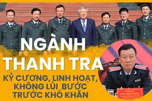 Ngành Thanh tra kỷ cương, linh hoạt, không lùi bước trước khó khăn