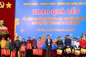 Phó Thủ tướng Lê Thành Long thăm, tặng quà Tết tại Bắc Ninh