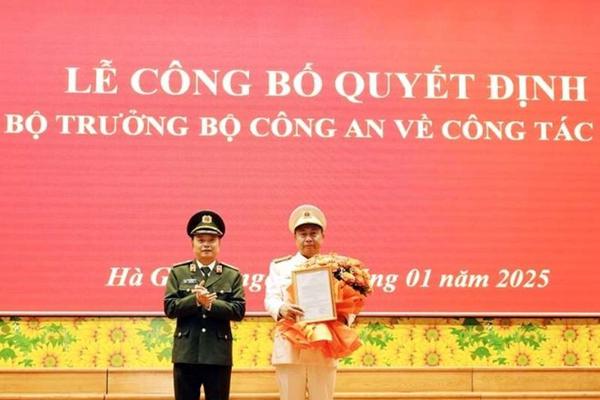 Hà Giang có tân Giám đốc Công an tỉnh