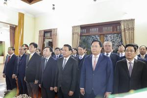 Vĩnh Phúc: Dâng hương tưởng niệm Chủ tịch Hồ Chí Minh