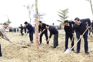Thanh Hoá: Phát động Tết trồng cây đời đời nhớ ơn Bác Hồ Xuân Ất Tỵ
