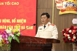 Ông Lại Anh Tuấn làm Viện trưởng Viện KSND tỉnh Hà Nam