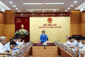 Bộ Nội vụ đề ra các giải pháp về kiểm soát quyền lực, phòng, chống tham nhũng, tiêu cực