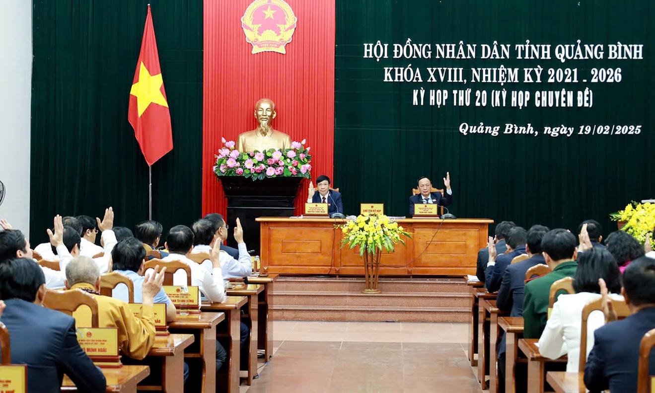HĐND tỉnh Quảng Bình họp điều chỉnh mục tiêu tăng trưởng năm 2025 67b5d10bd8f93cc6ccbfbdd8