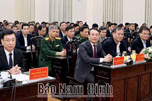 Nam Định: Triển khai Nghị quyết của HĐND tỉnh và công bố các quyết định về tổ chức bộ máy, cán bộ