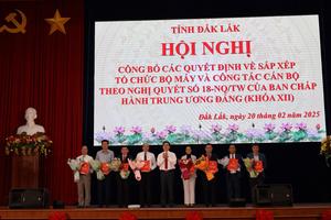 Đắk Lắk thành lập 2 Đảng bộ trực thuộc Tỉnh uỷ