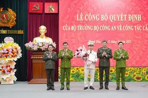 Đại tá Trịnh Văn Giang làm Thủ trưởng cơ quan Cảnh sát điều tra Công an tỉnh Thanh Hóa