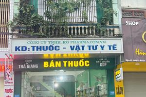Thanh Hoá: Công ty NHH.KGPharma.Com.vn bị xử phạt do buôn bán thuốc giả